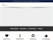 Tablet Screenshot of designerznext.com